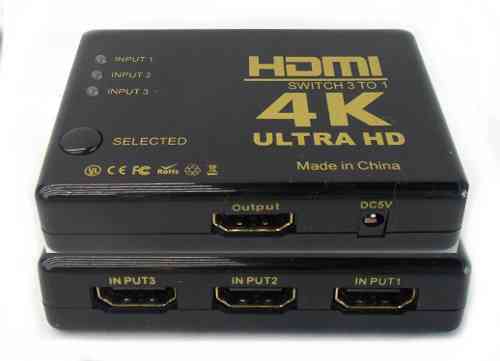 3 Way HDMI Switch 4K2K